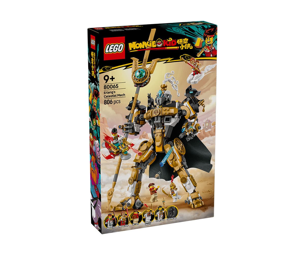 LEGO® Monkie Kid™ 80065 - Небесният робот на Erlang