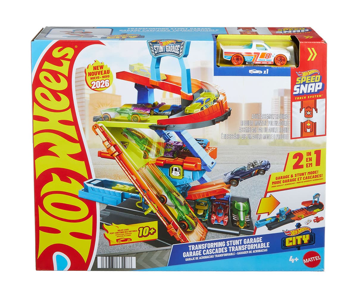 Hot Wheels City - Гараж с каскада