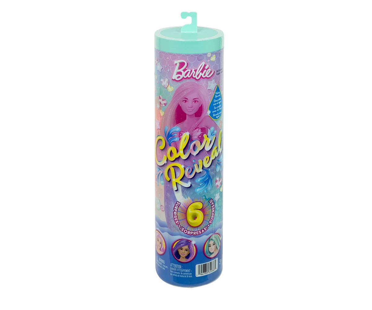 Кукла Barbie - Color Reveal: Барби с разкриване на цвета, серия русалки