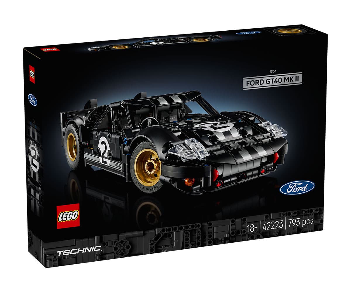 LEGO® Technic 42223 - Състезателна кола 1966 Ford GT40 MKII