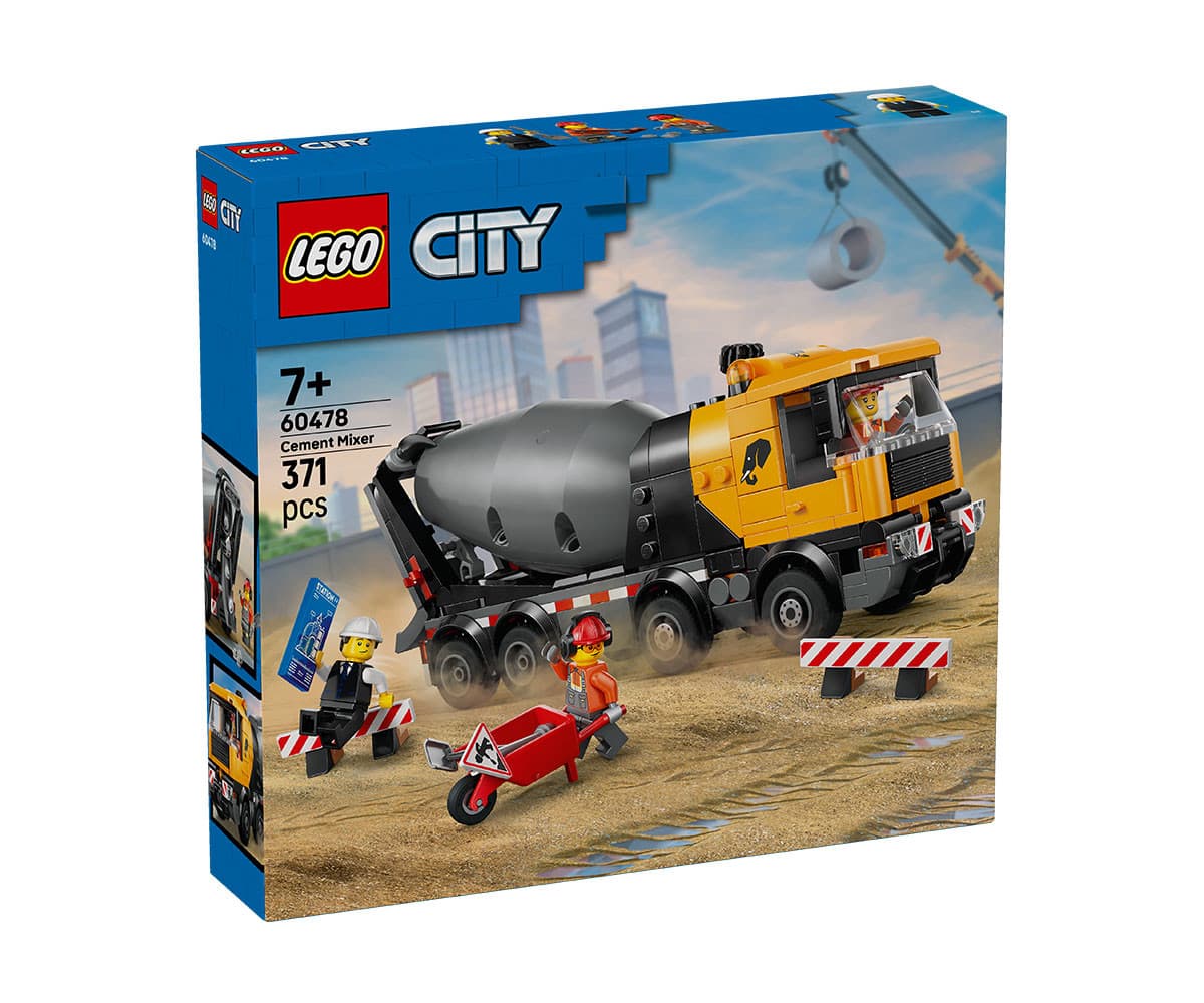 LEGO® City 60478 - Бетонобъркачка