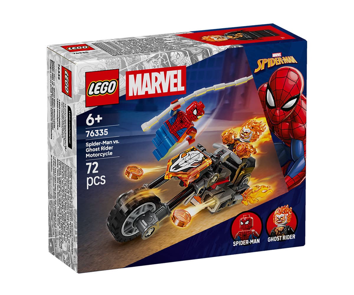 LEGO® Marvel Super Heroes 76335 - Спайдърмен срещу Призрачен ездач с мотоциклет