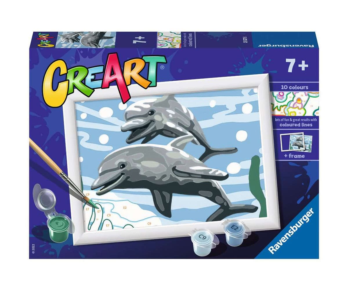 Рисувателна галерия CreArt Ravensburger - Делфини