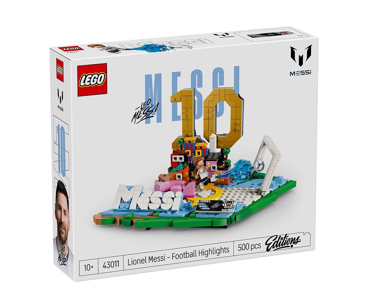 LEGO® Editions 43011 - Лионел Меси - футболни акценти