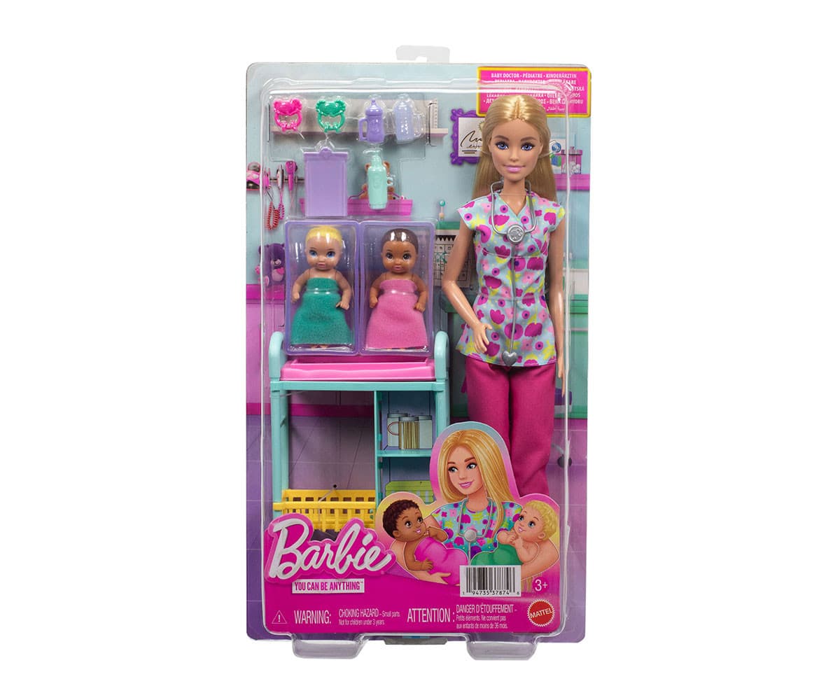 Кукла Barbie - Педиатър, блондинка