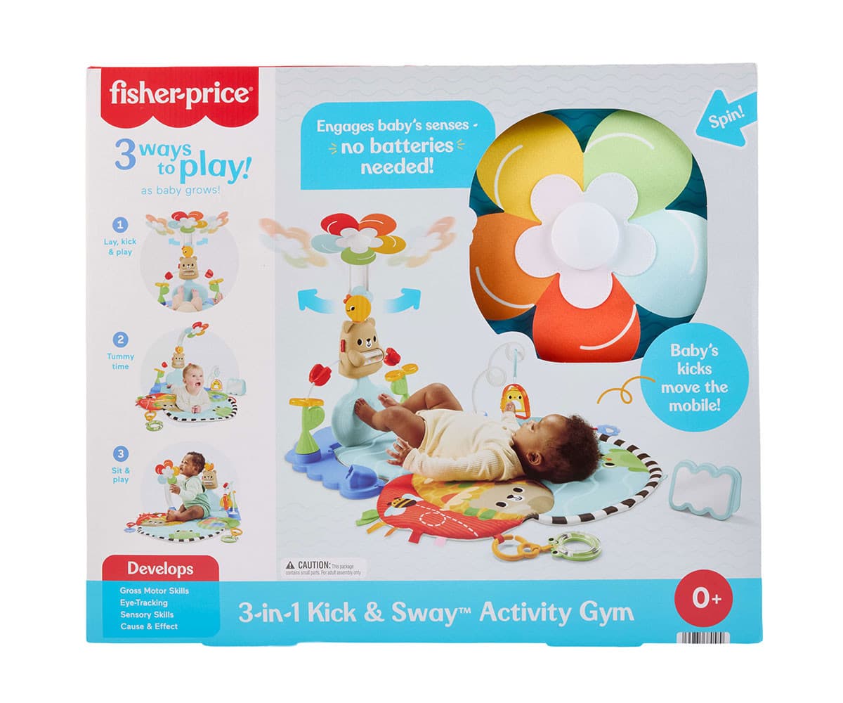 Fisher Price - Активна гимнастика, ритни и разклати