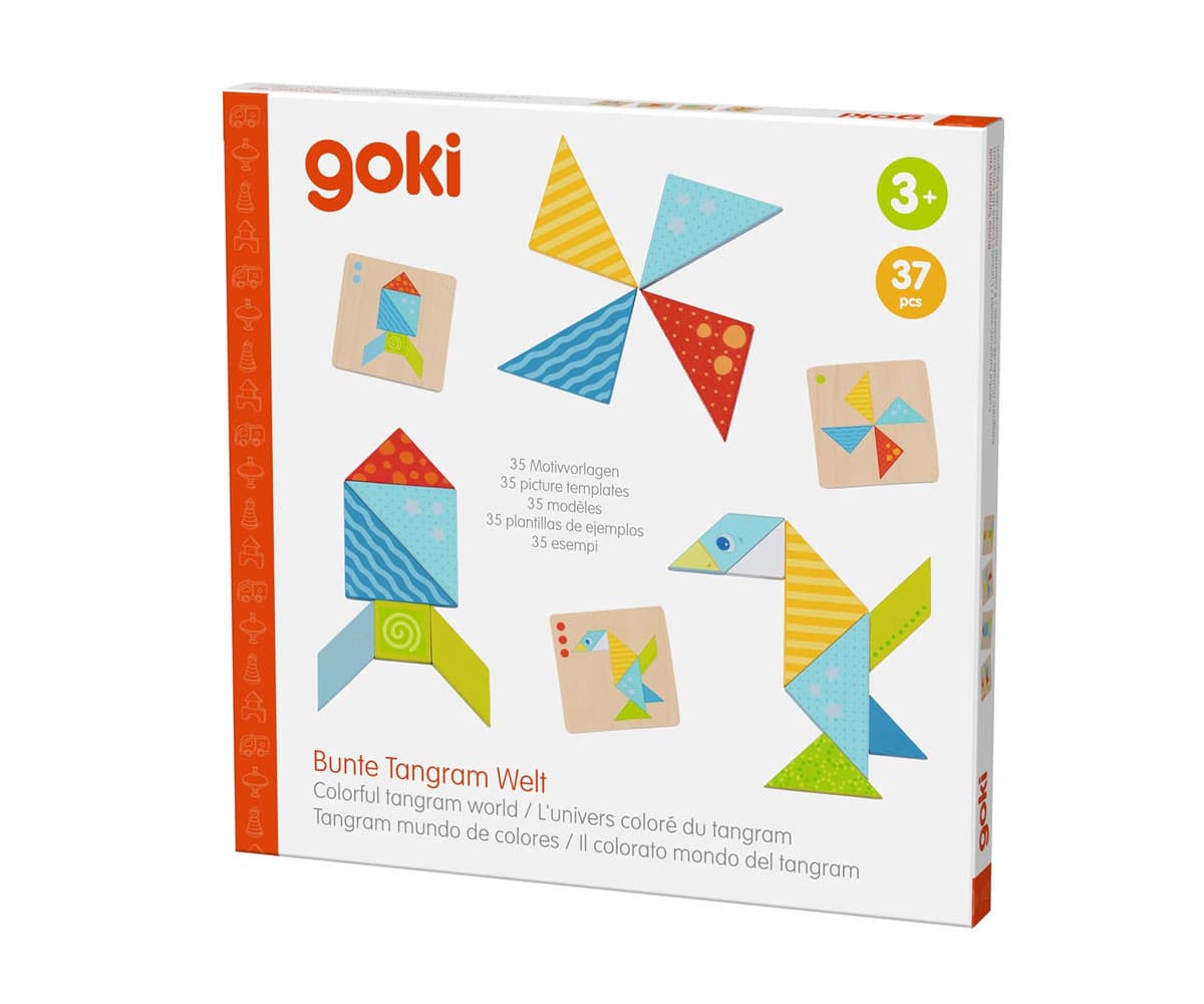 Goki - Цветен танграм свят