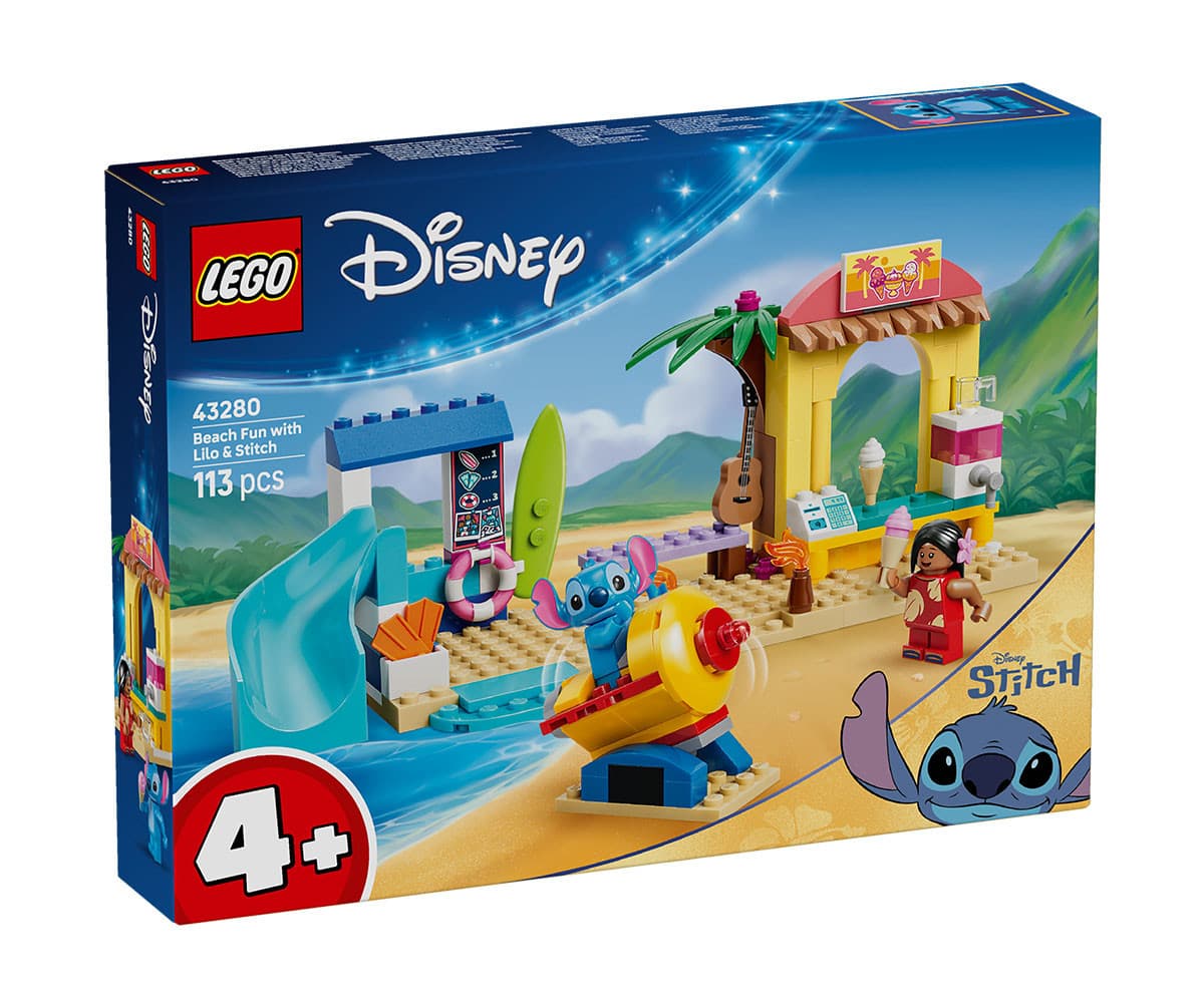 LEGO® Disney™ 43280 - Забавление на плажа с Лило и Стич