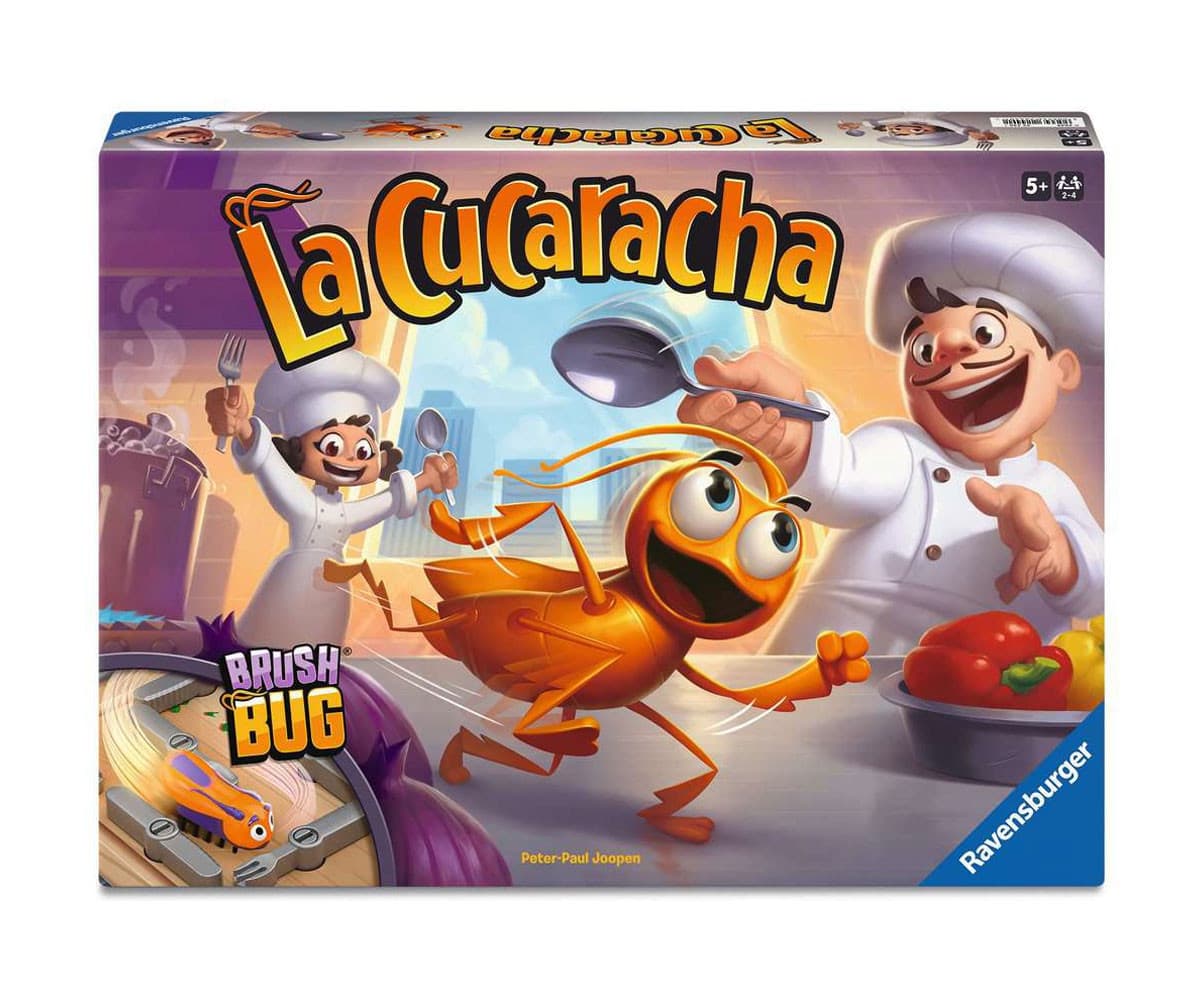 Настолна игра Ravensburger - La Cucaracha Хвани хлебарката!