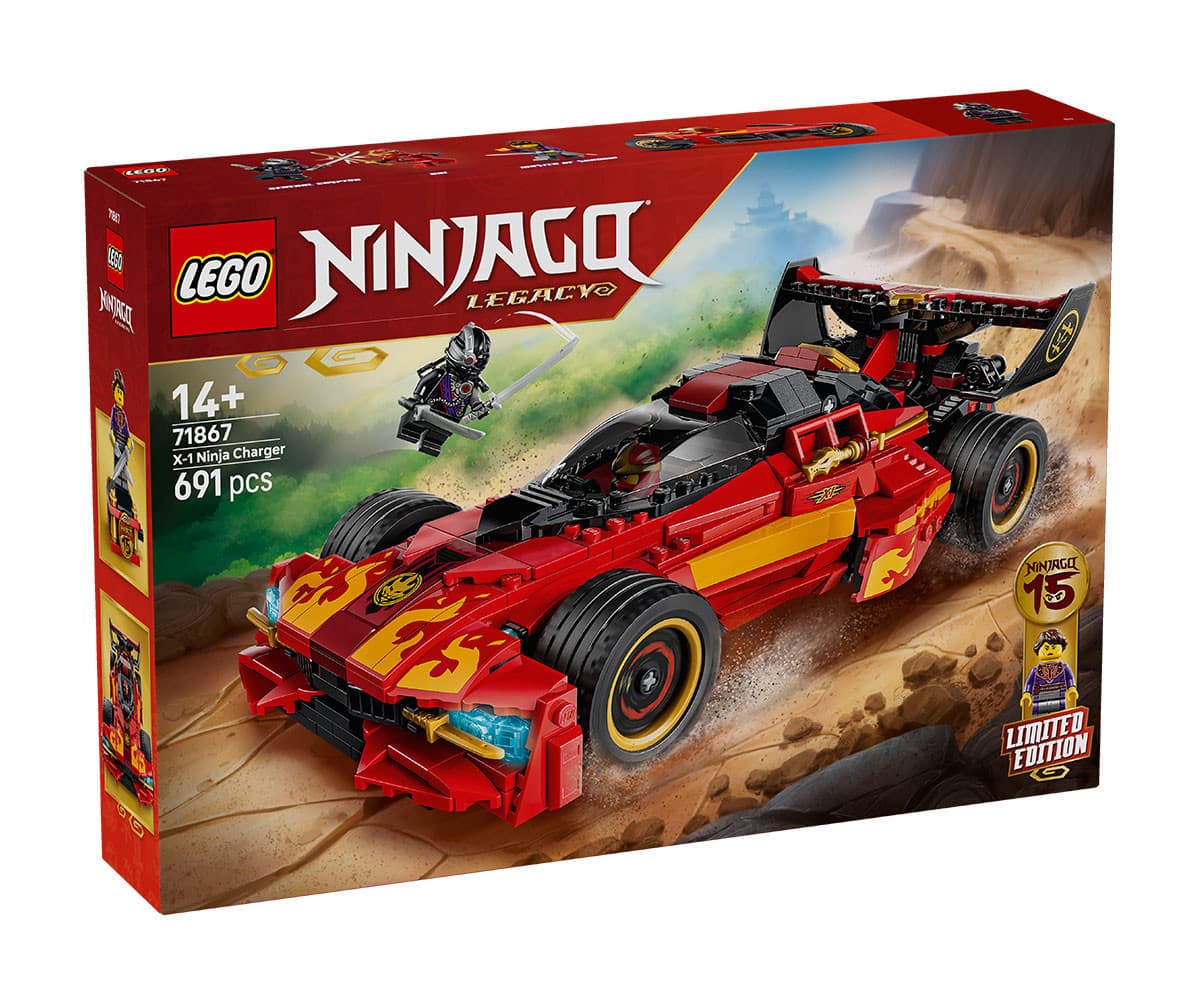 LEGO® NINJAGO 71867 - 15-та годишнина на Нинджа нападател X-1