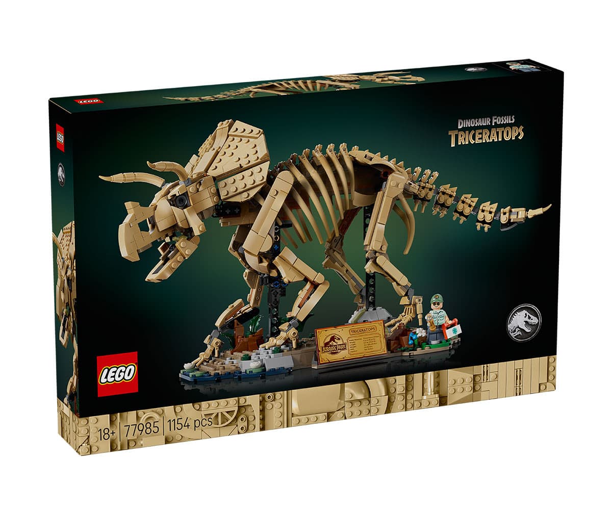 LEGO® Jurassic World 77985 - Вкаменелости от динозаври: трицератопс