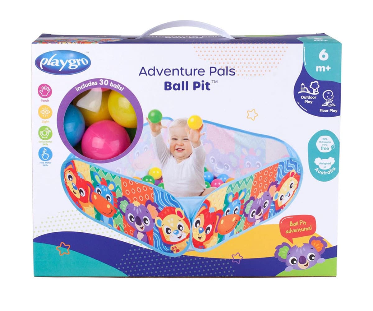 Playgro - Басейн приключение с 30 топки, 6м+