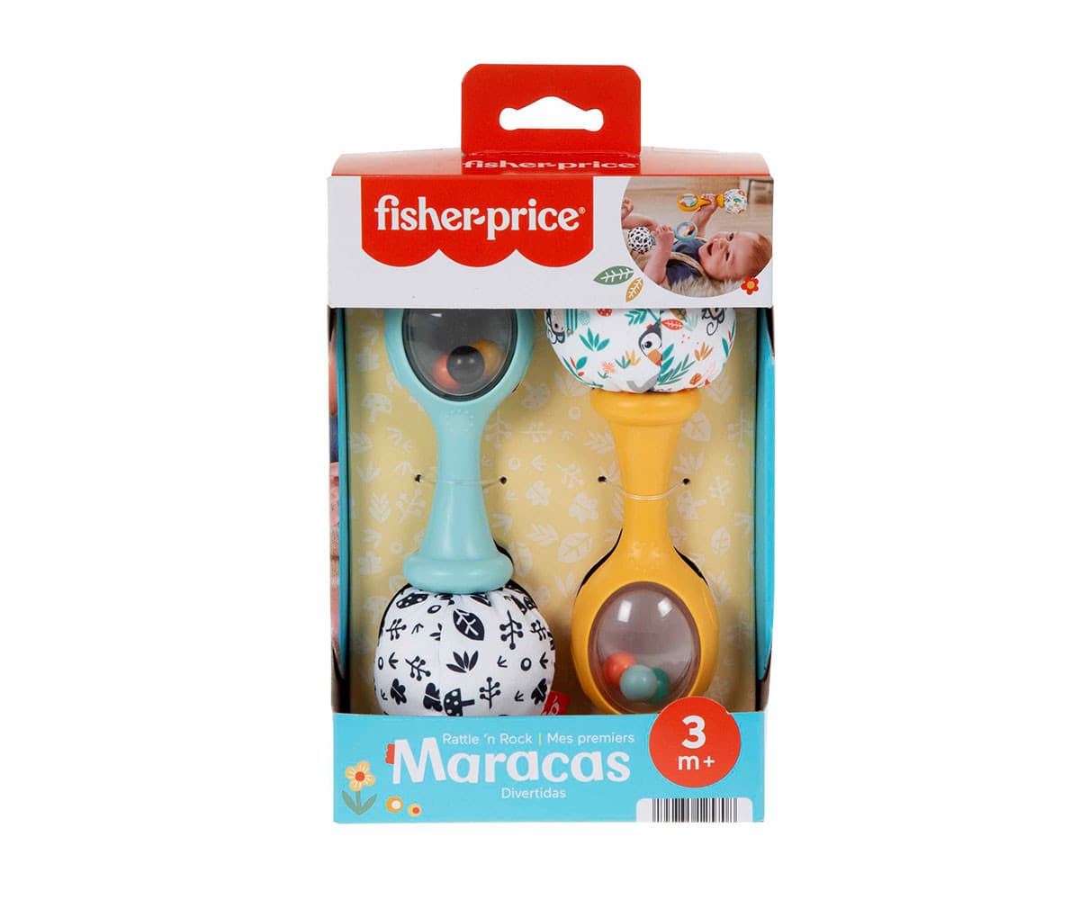 Fisher Price - Комплект 2 дрънкалки маракаси