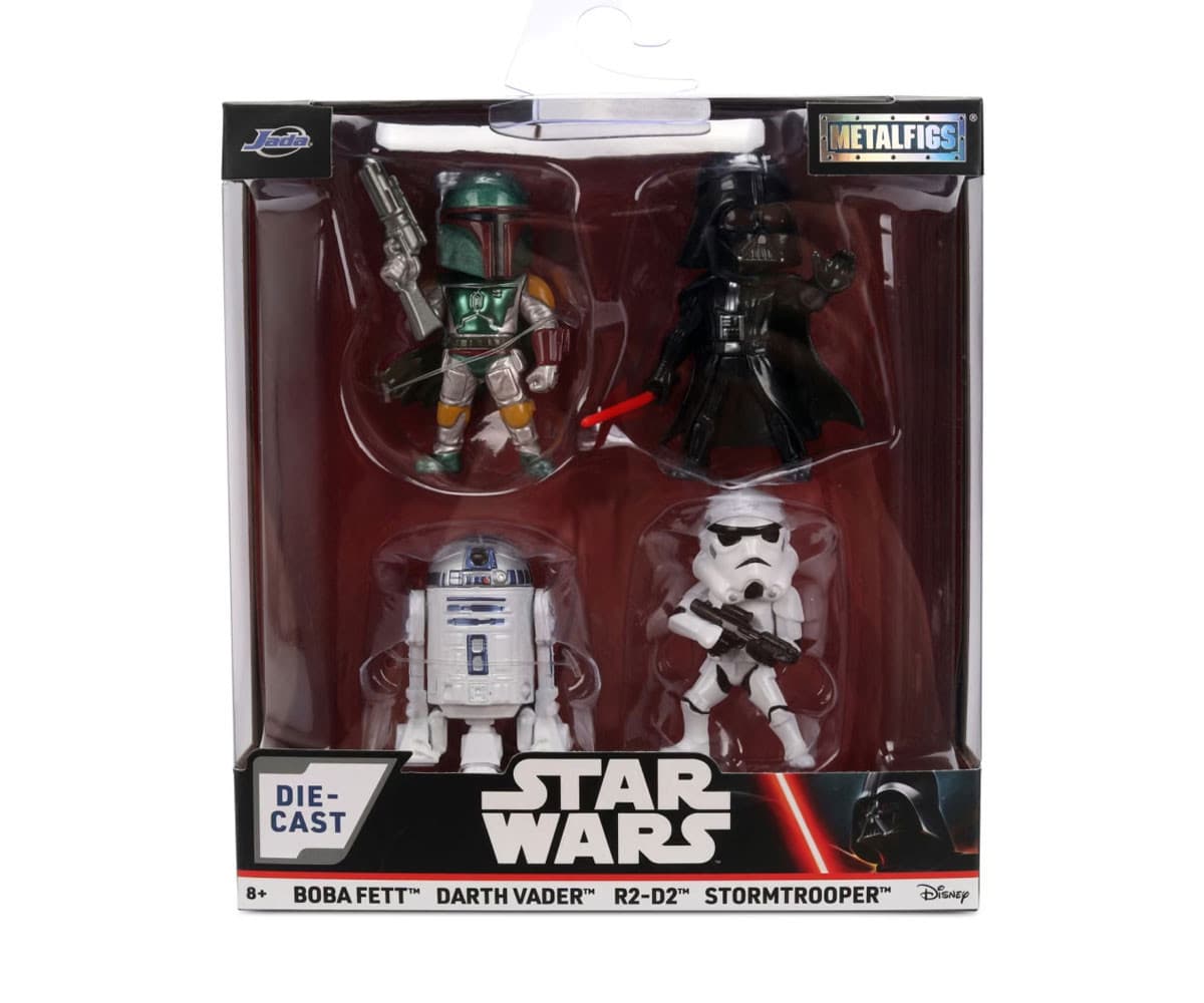 Jada - Star Wars: Комплект 4 фигурки, 6.35 см