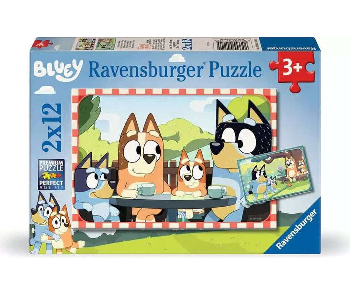 Пъзел Ravensburger 2x12 ел. - Блуи