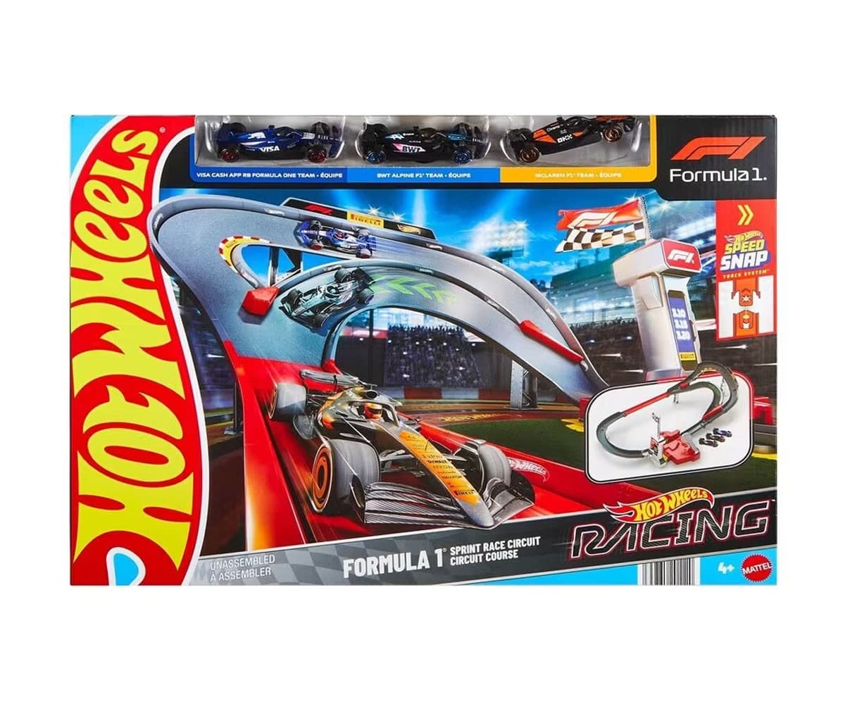 Hot Wheels - Комплект състезателна писта Формула 1