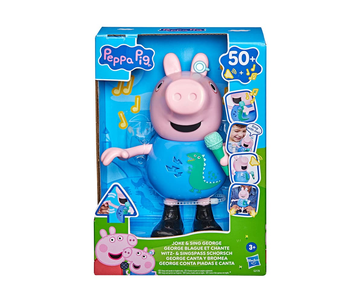 Peppa Pig - Смеещият се и пеещ Джордж на испански