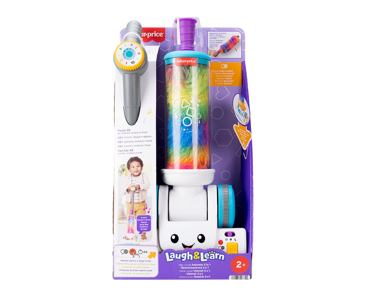 Fisher Price - Laugh & Learn: Образователна прахосмукачка на български език