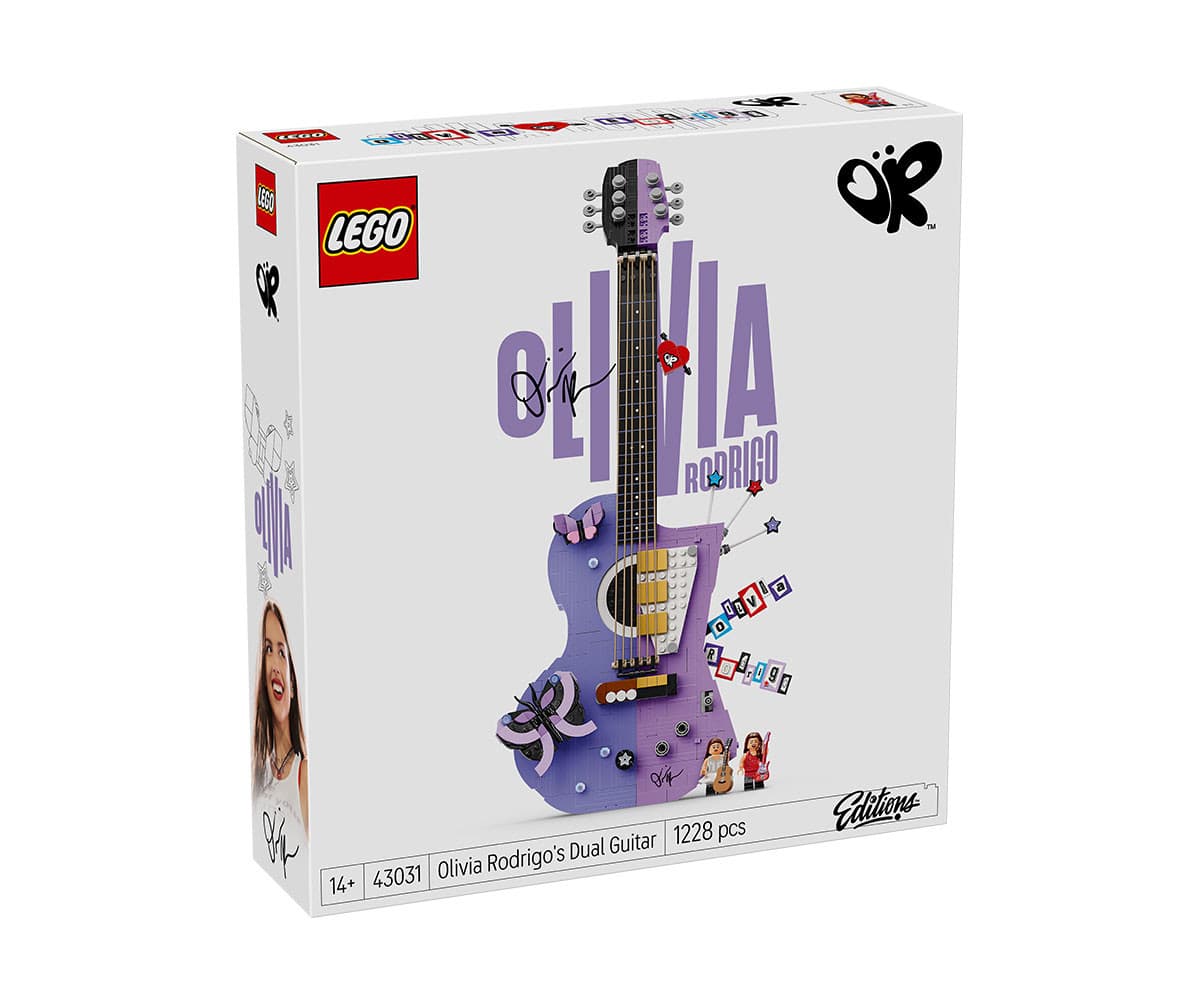 LEGO® Editions Music 43031 - Двойната китара на Оливия Родриго
