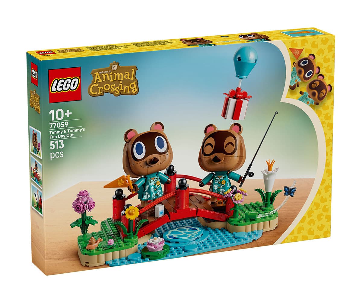 LEGO® Animal Crossing™ 77059 - Забавен ден на Timmy и Tommy