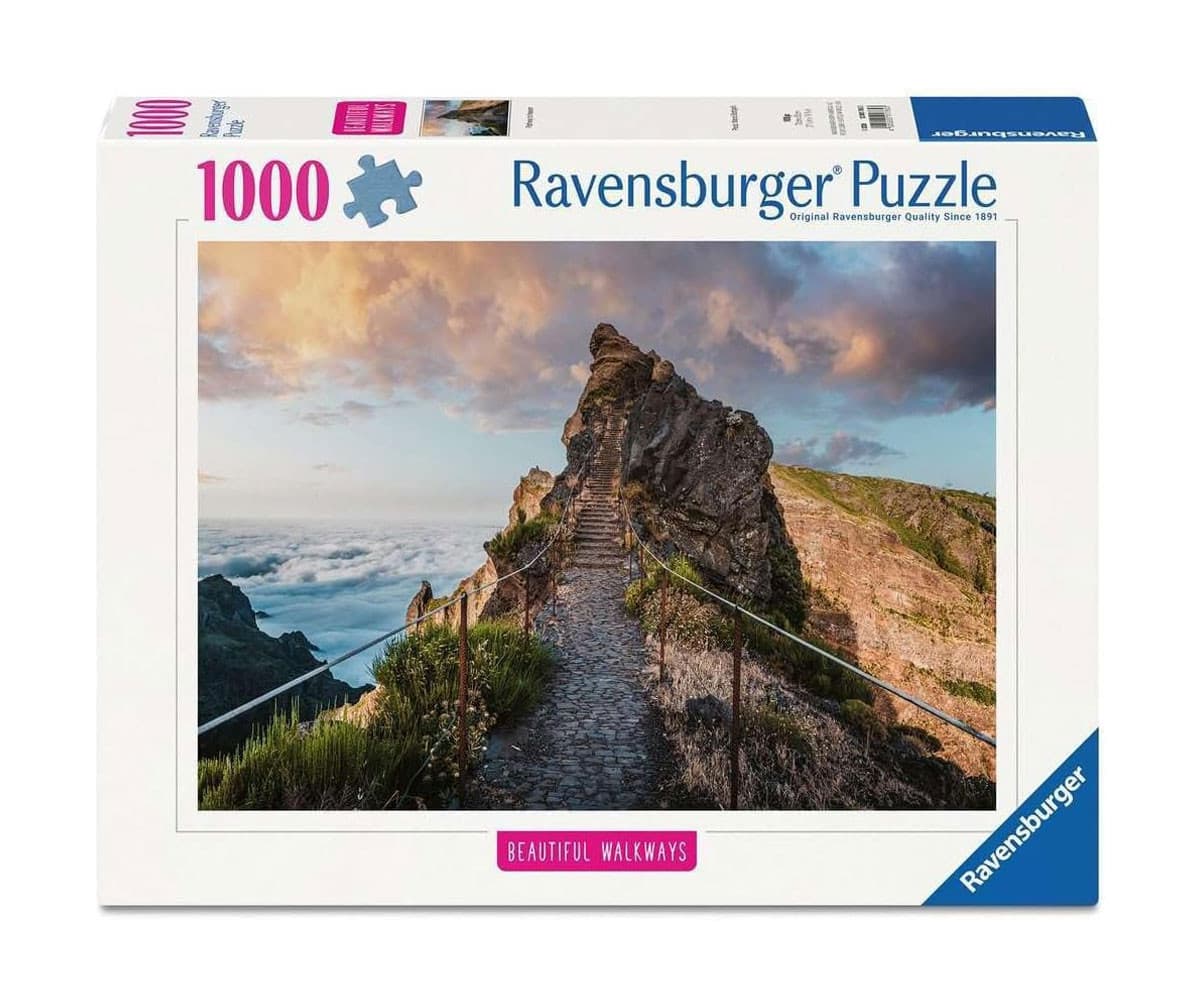 Пъзел Ravensburger 1000 ел. - Пътека към Рая, Мадейра