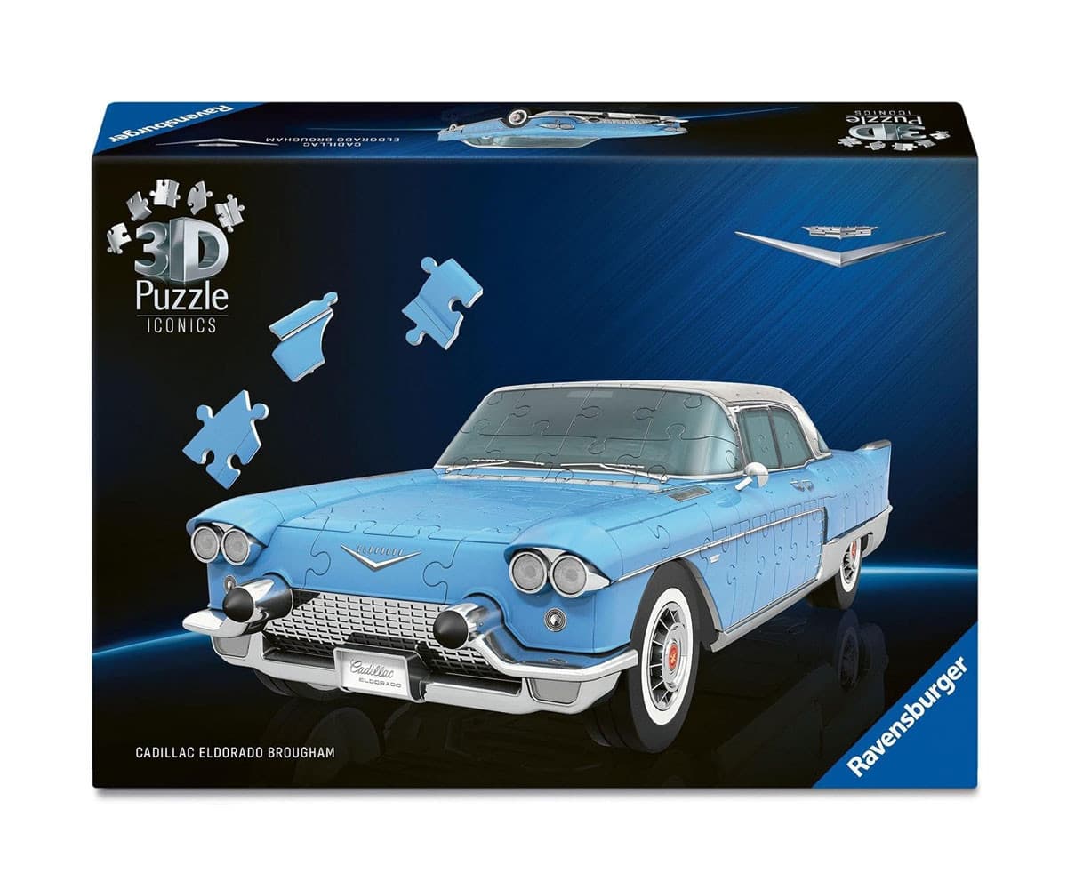 3D пъзел Ravensburger 174 ел. - Iconics: Емблематичният Cadillac Eldorado Brougham