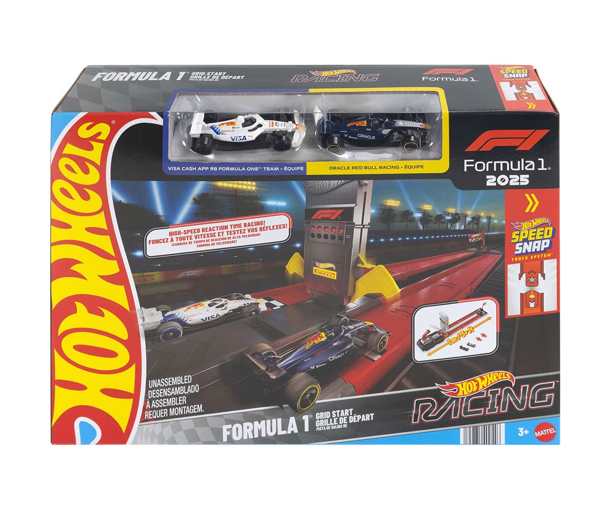 Hot Wheels Racing - Стартова състезателна писта Racing Formula 1 (нови отбори)