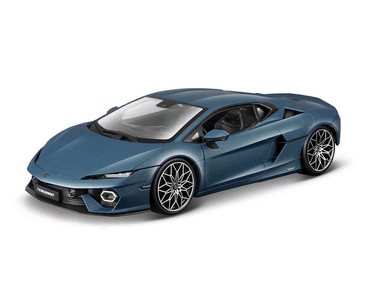 Bburago - модел на кола 1:18 - Lamborghini Temerario, син цвят
