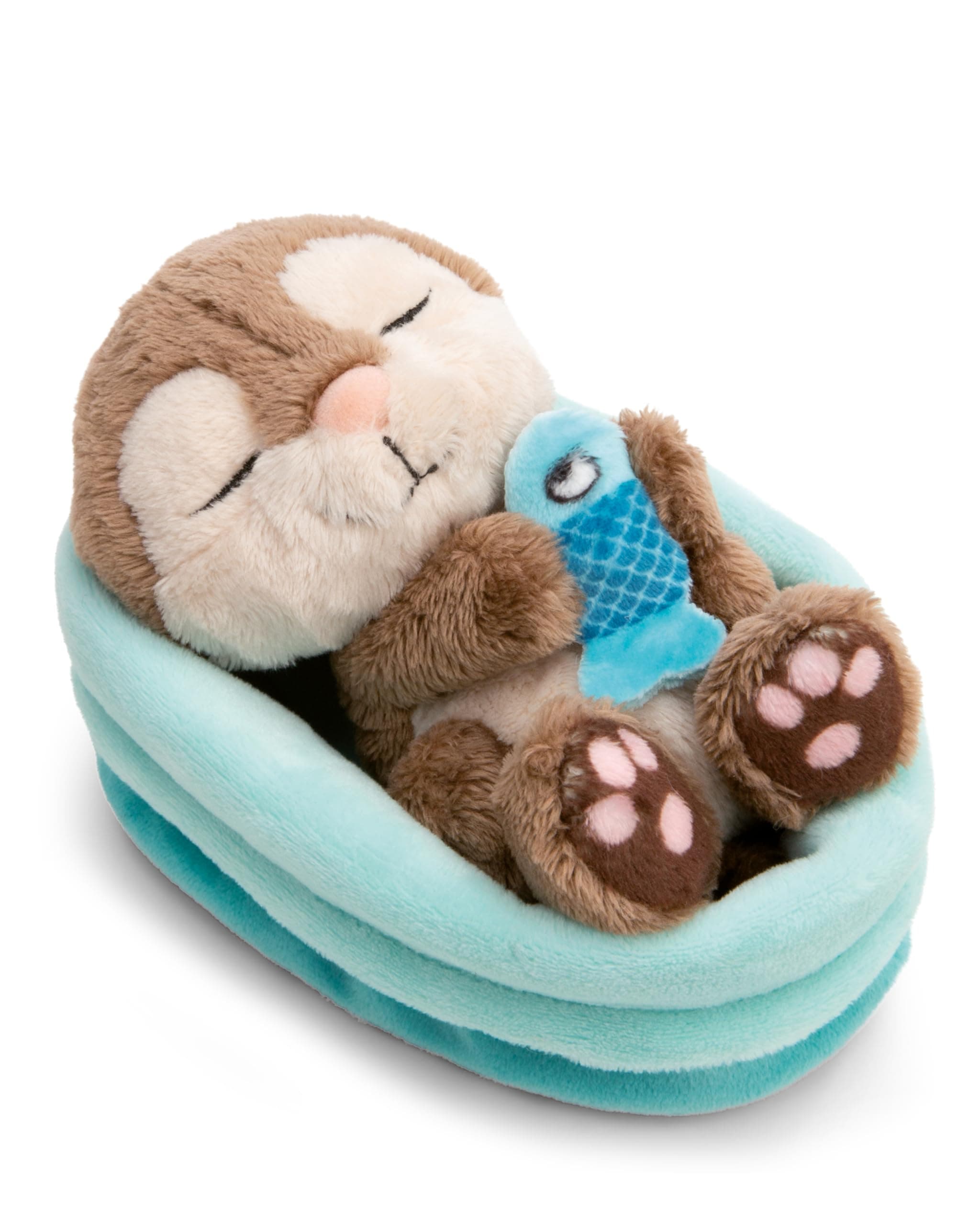 NICI Спяща видра в кошница, 12см.