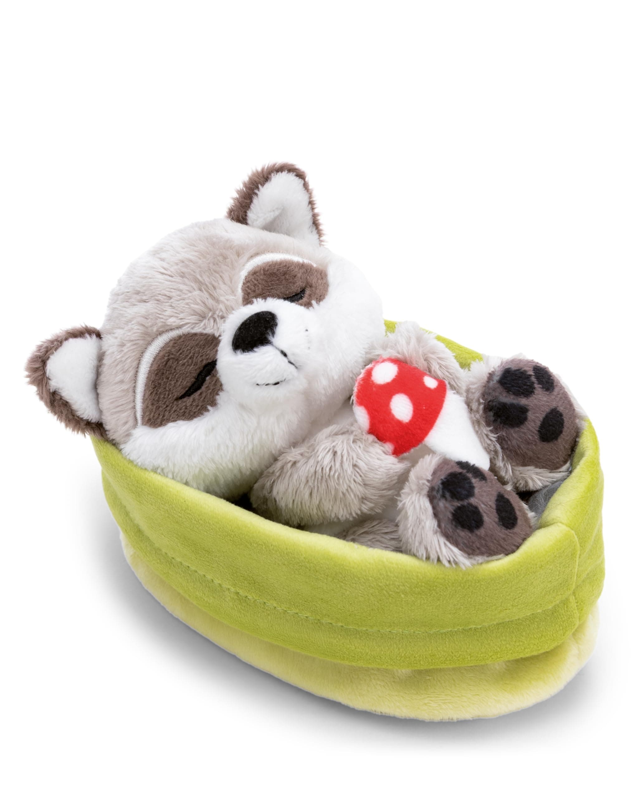 NICI Спяща миеща мечка в кошница, 12см.