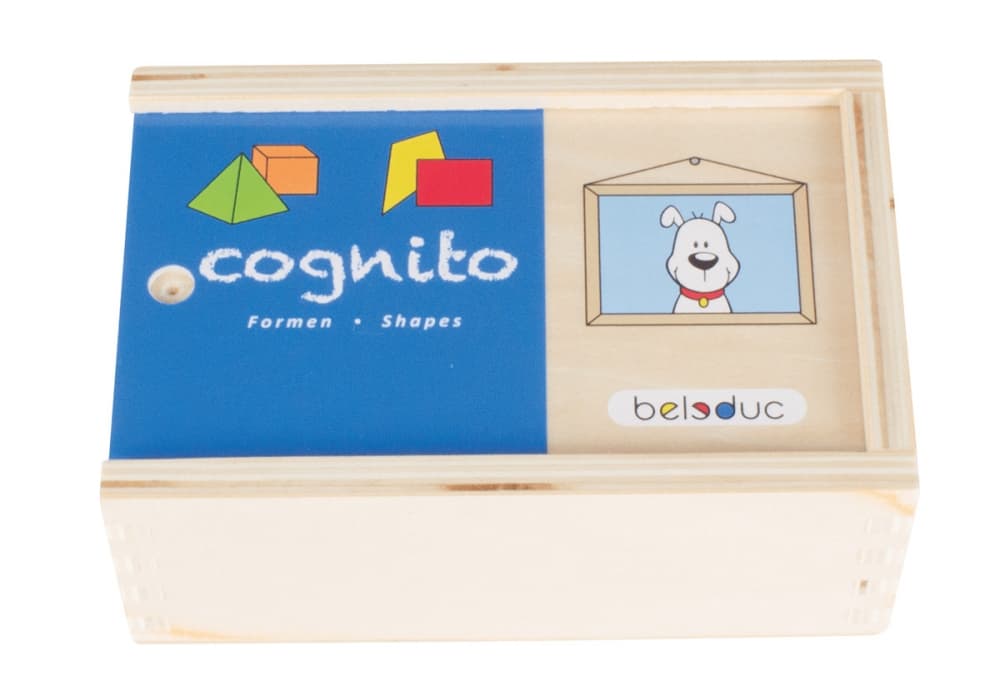 Дървена игра за съчетаване, Beleduc, Cognito, Форми, 20 части