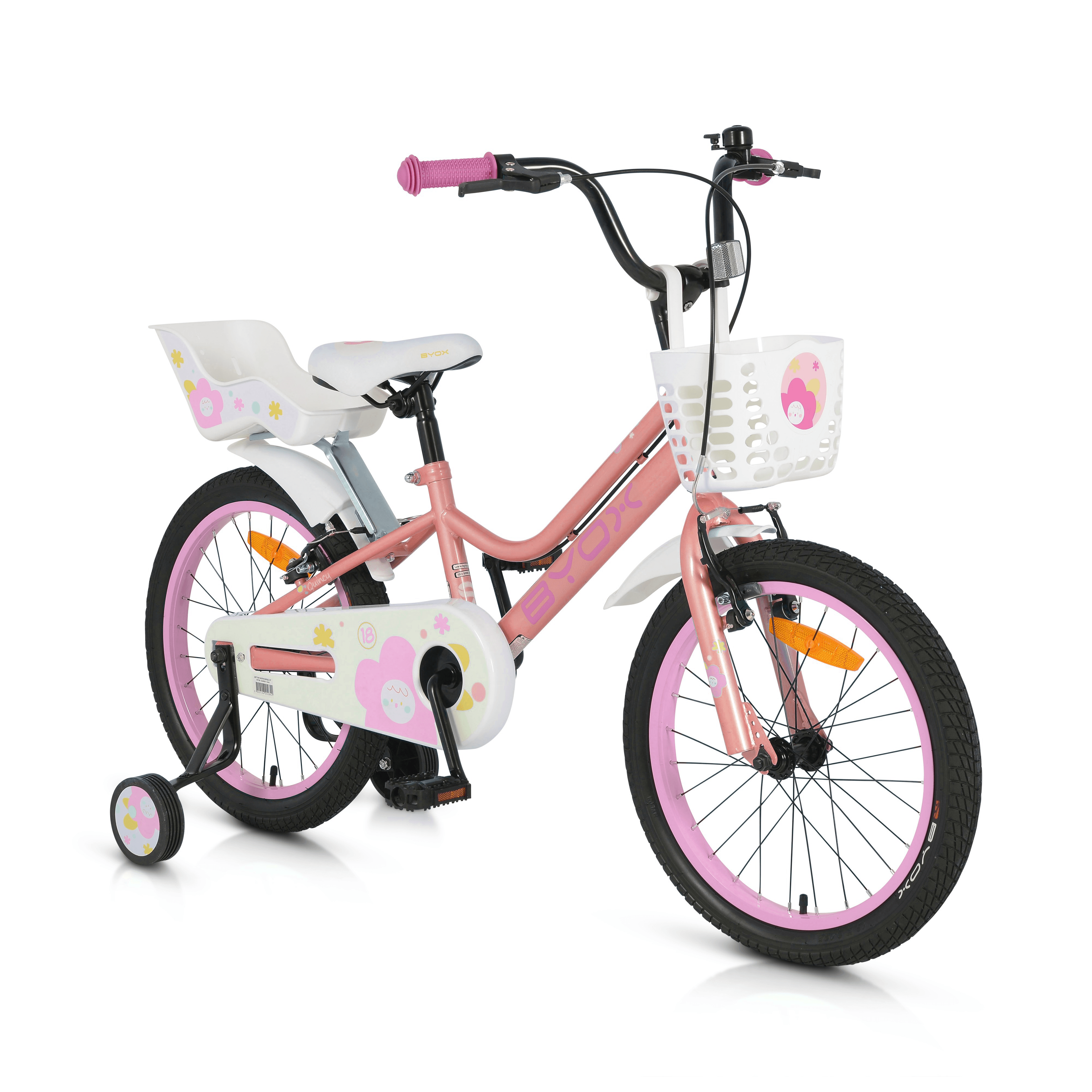 Детски велосипед 18" Quincy pink