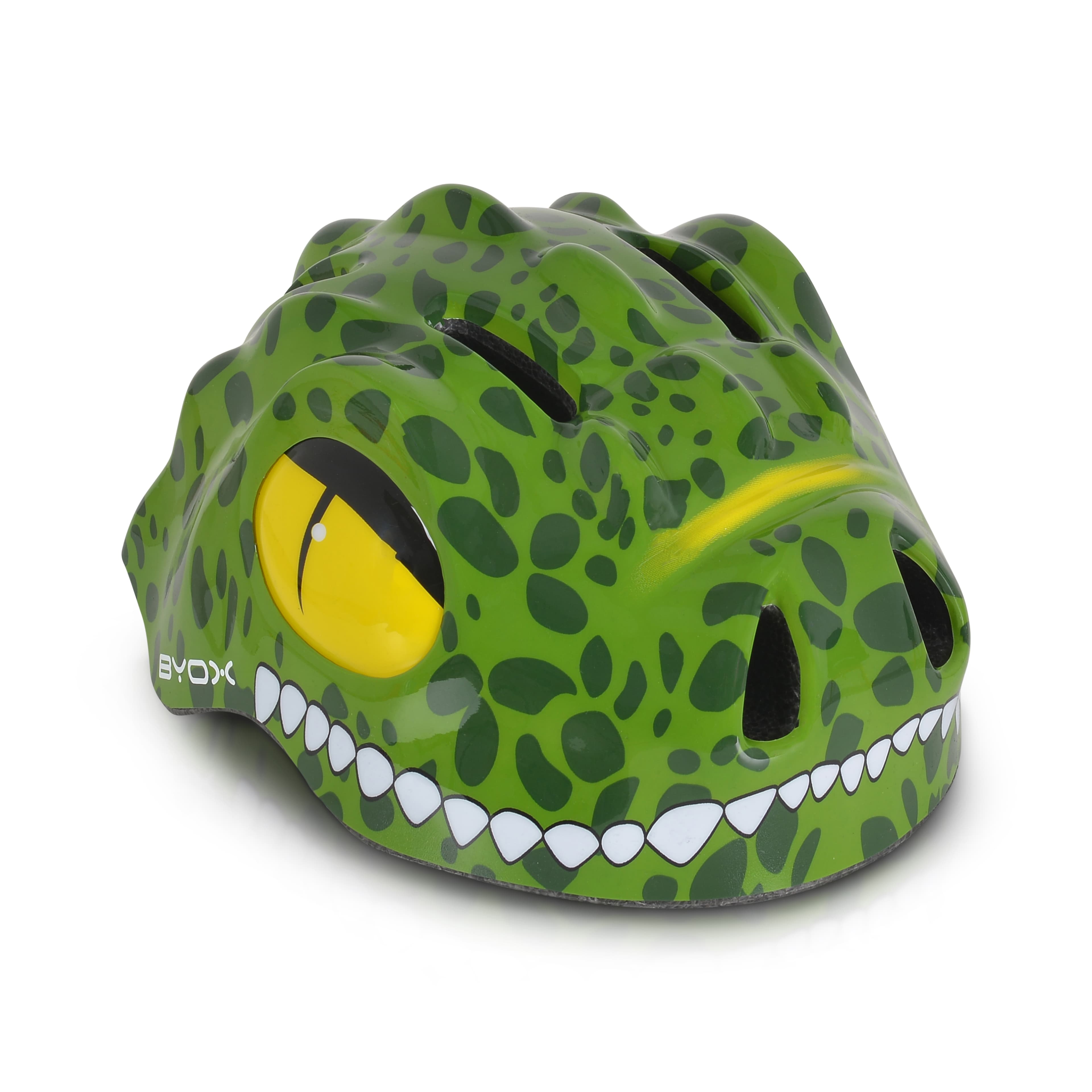 Каска Y27 (48-54 cm) Dino-т.зелен