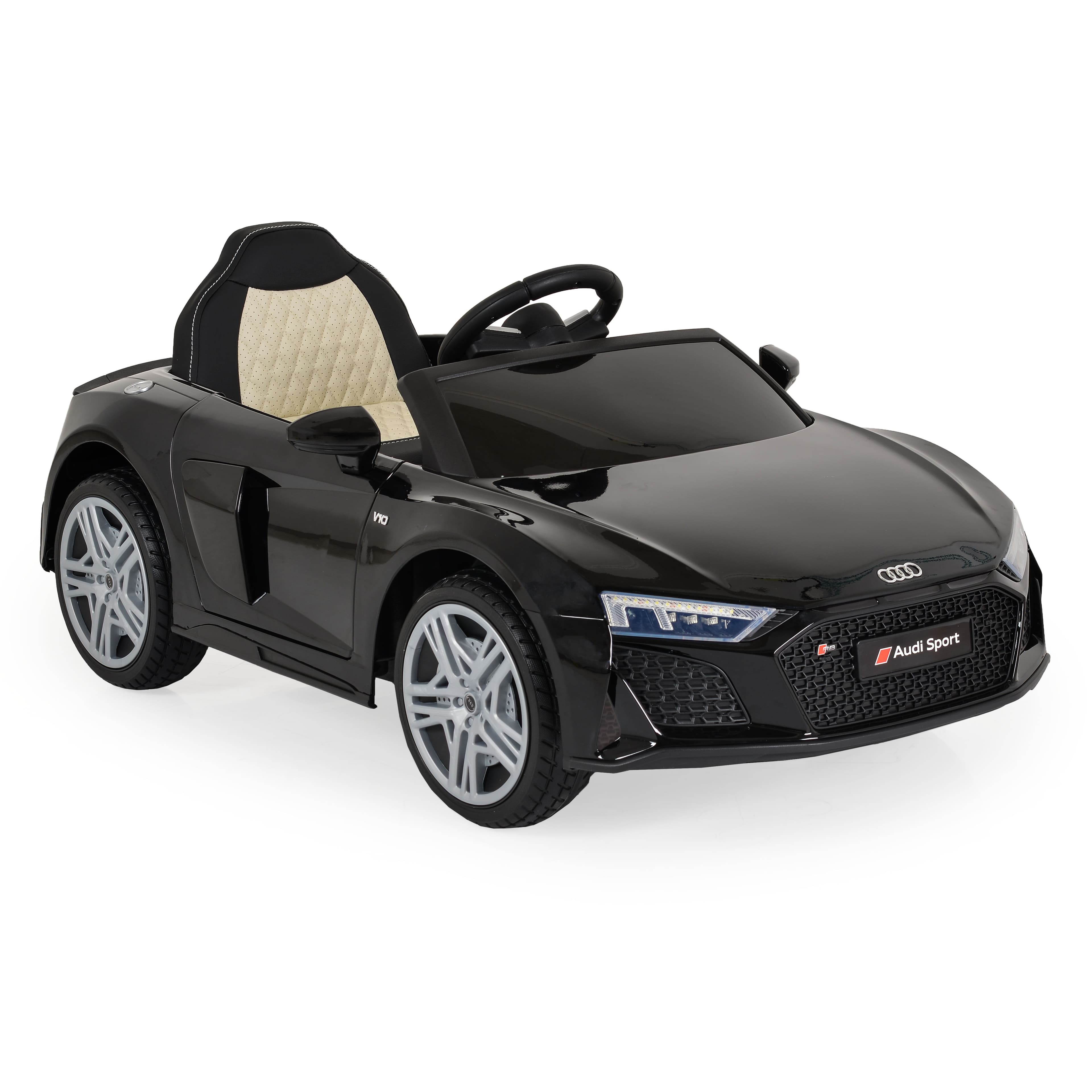 Акумулаторна кола Audi R8 Spyder мет. черен