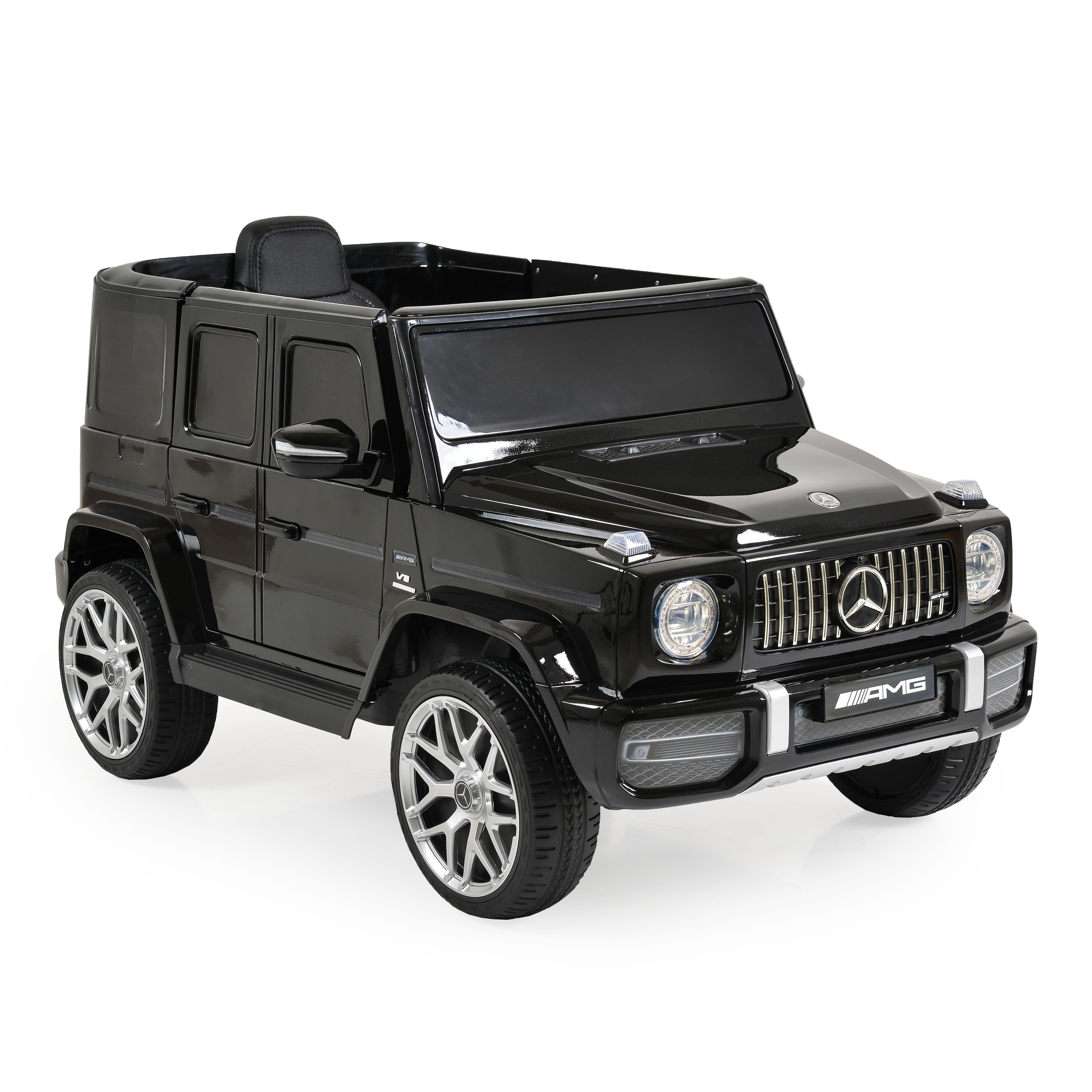 Акумулаторен джип Mercedes-AMG G63 мет. черен