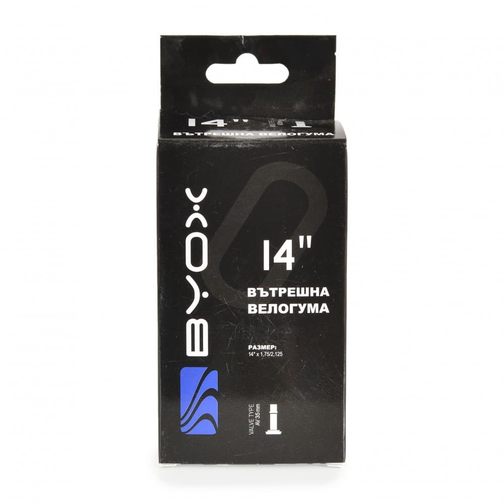 Вело вътрешна гума BYOX 14“ x 1.75/2.125