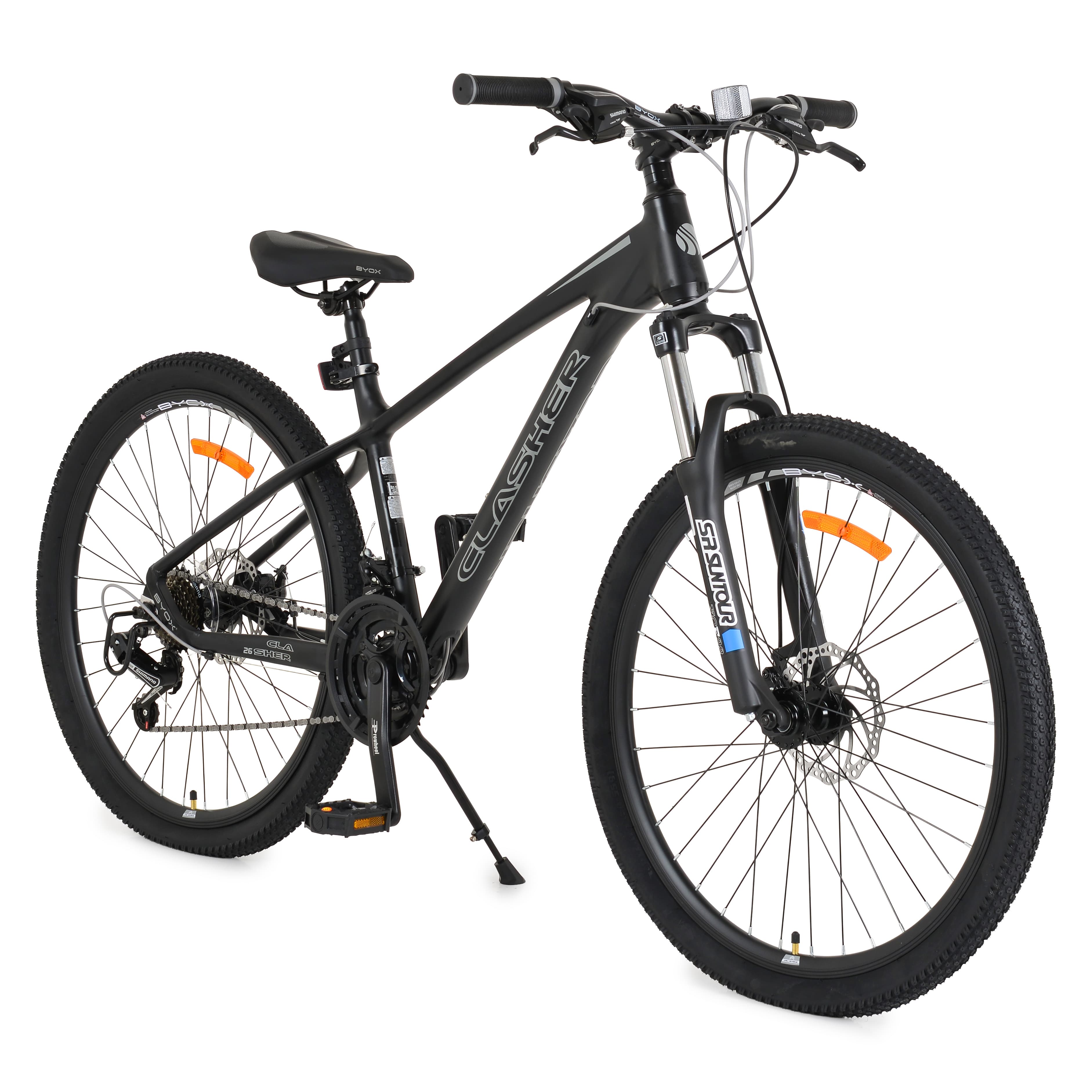 Велосипед със скорости alloy 26" Clasher Anthracite