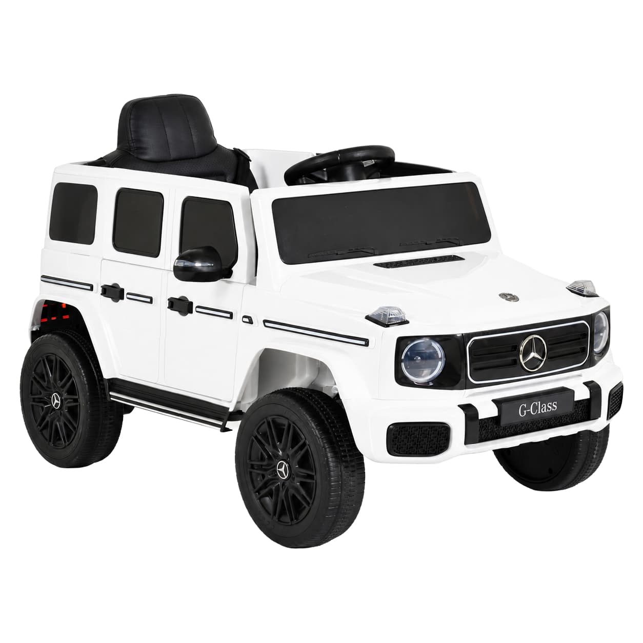 Акумулаторен джип Mercedes Benz G580, white