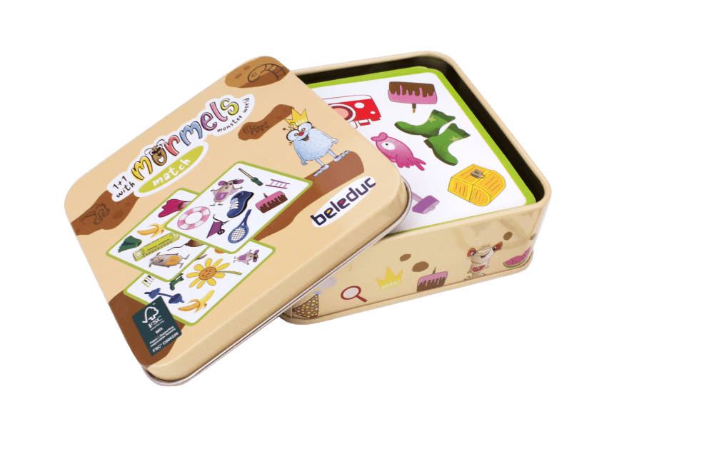 Настолна игра с карти, Beleduc, Mormels, Съчетай, 57 части