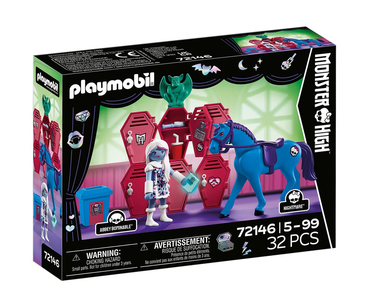 Playmobil - Monster High: Аби при шкафчетата