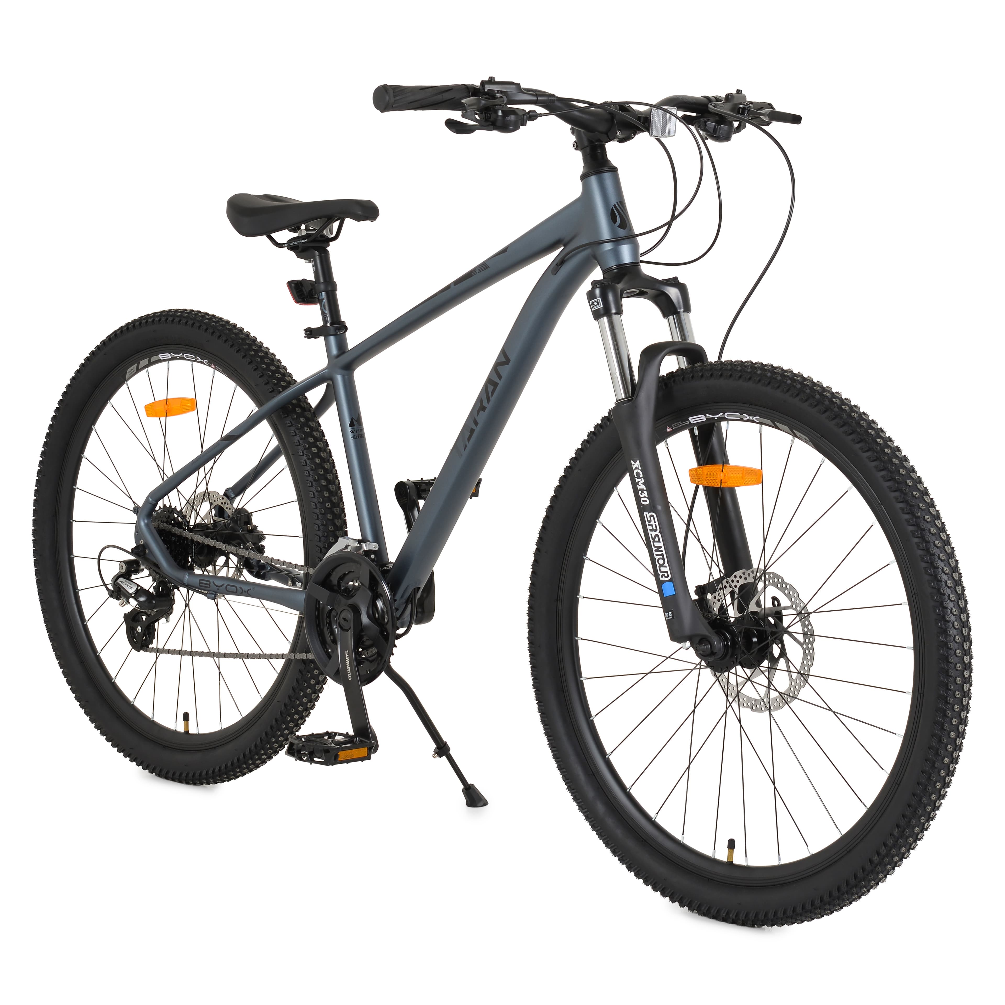 Велосипед със скорости alloy hdb 27.5" Taran 3*8 Anthracite