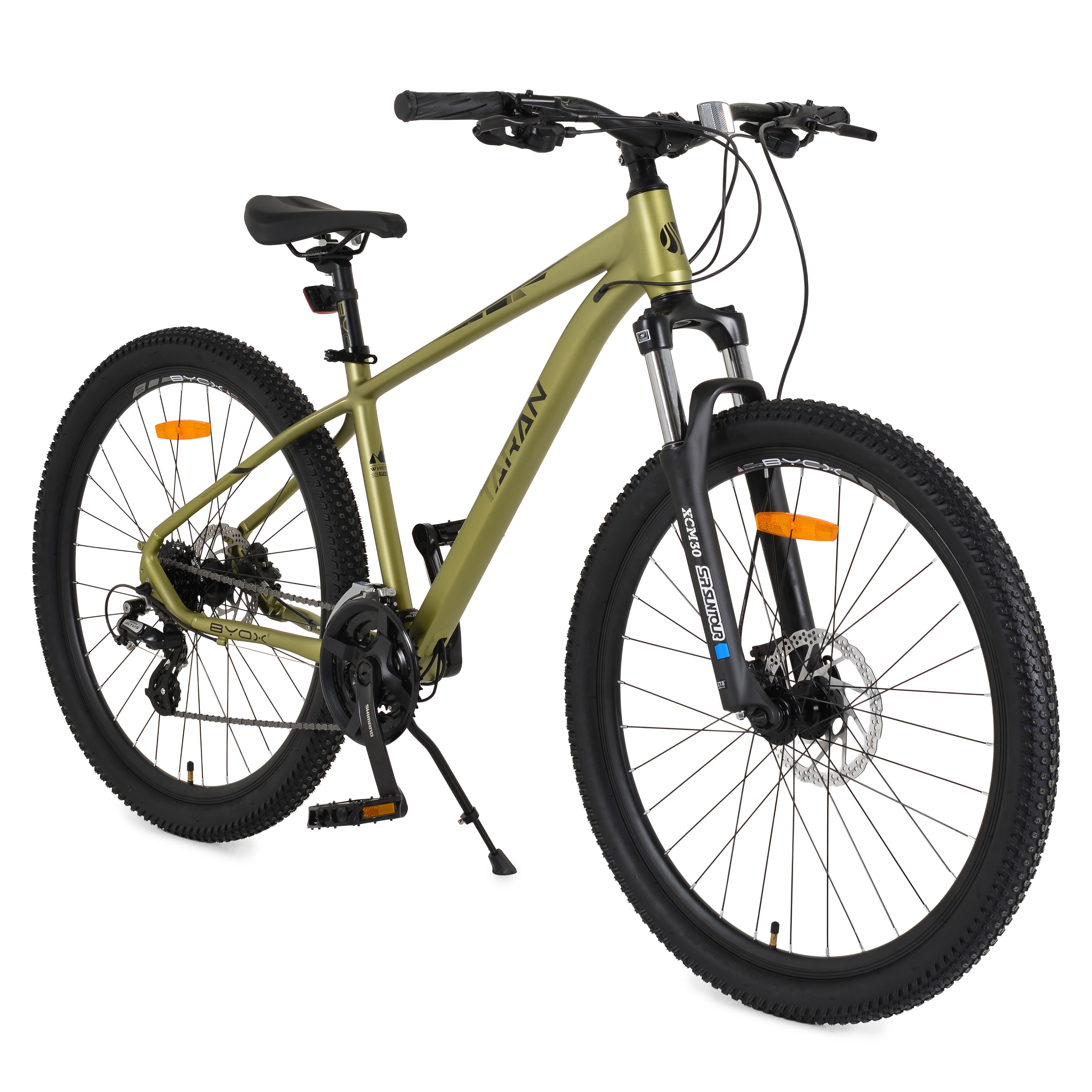 Велосипед със скорости alloy hdb 27.5" Taran 3*8 Green