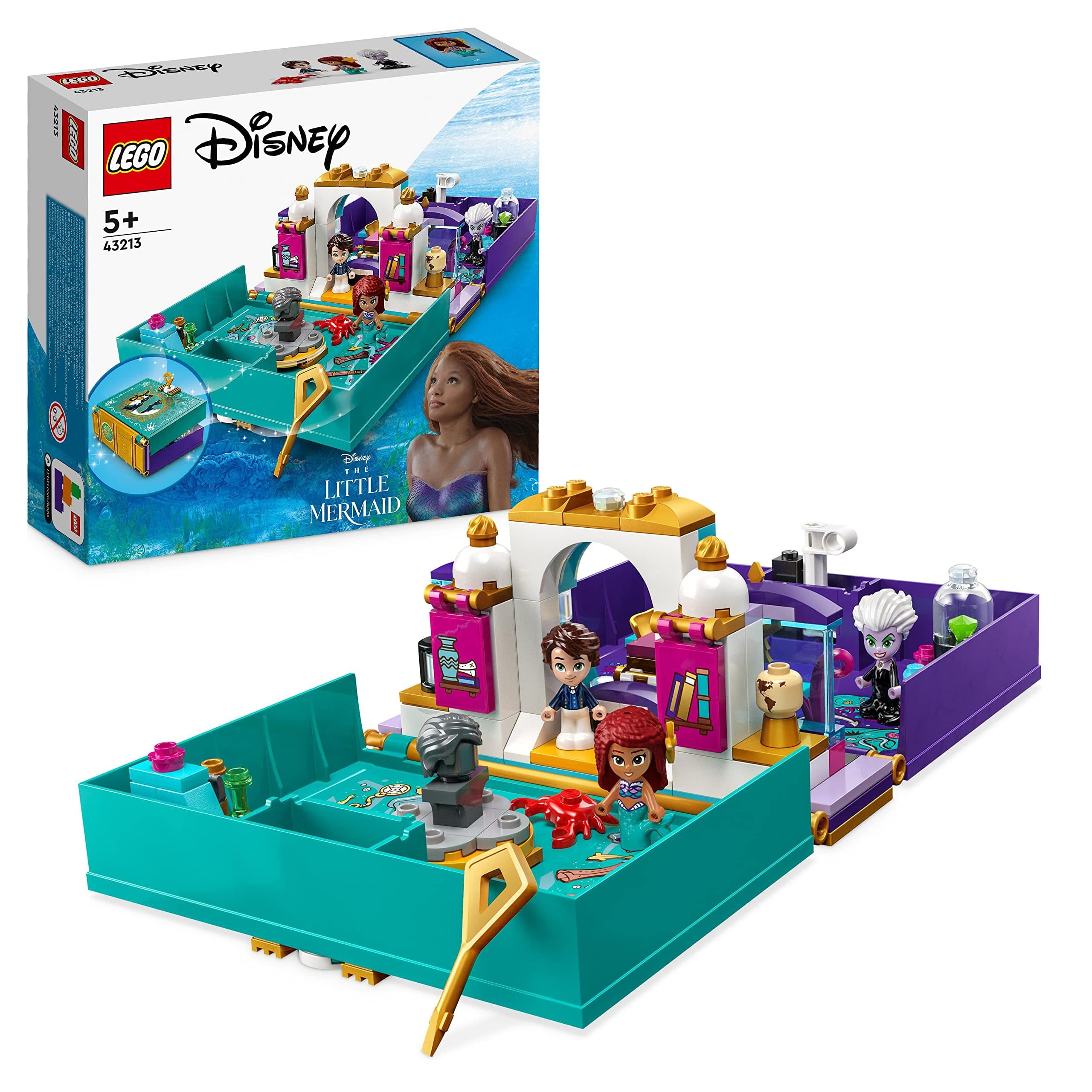 LEGO® Disney Princess™ 43213 - Книжка Малката русалка