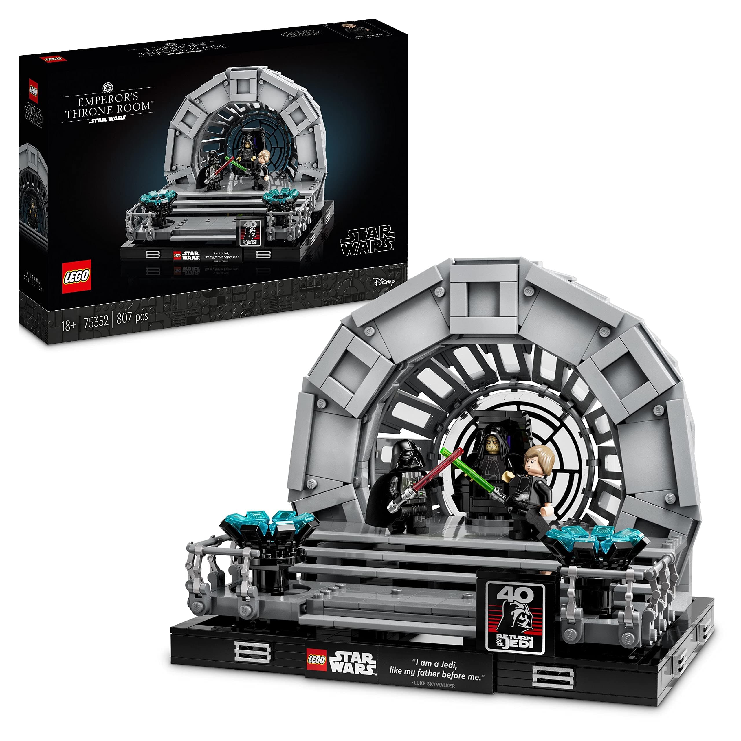 LEGO® Star Wars 75352 - Диорама на тронната зала на Императора