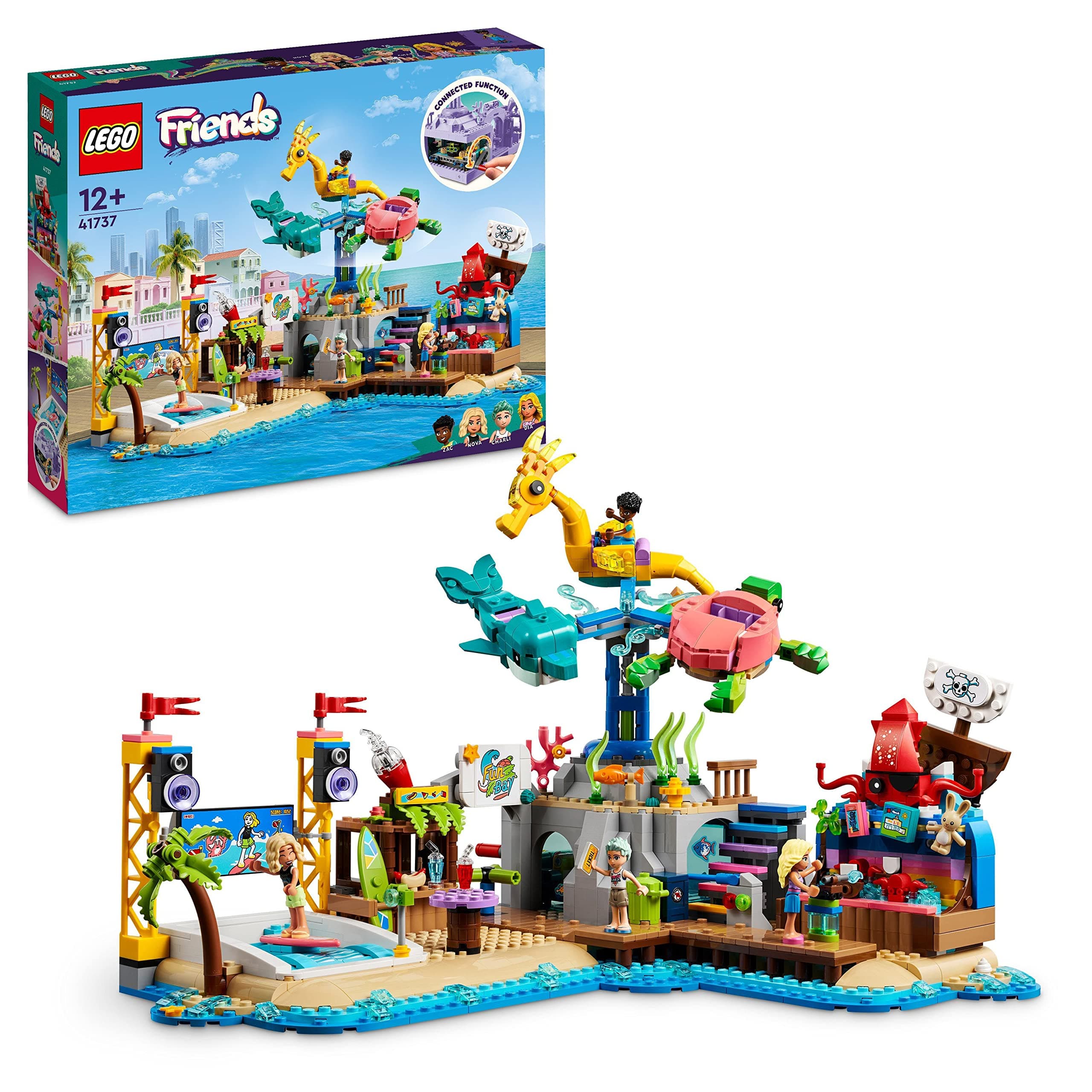 LEGO® Friends 41737 - Увеселителен парк на плажа