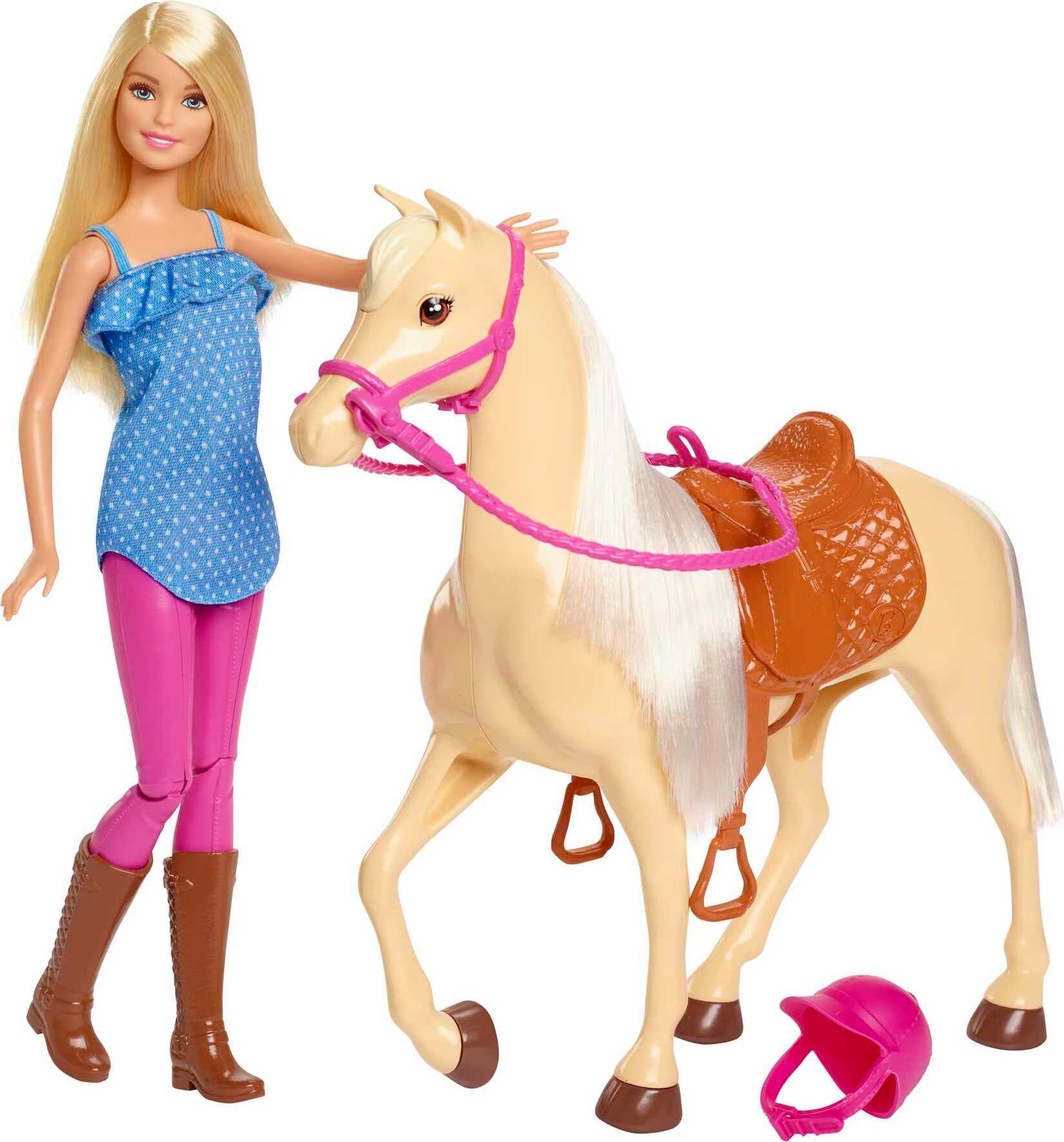 Кукла Barbie - Комплект Барби с кон