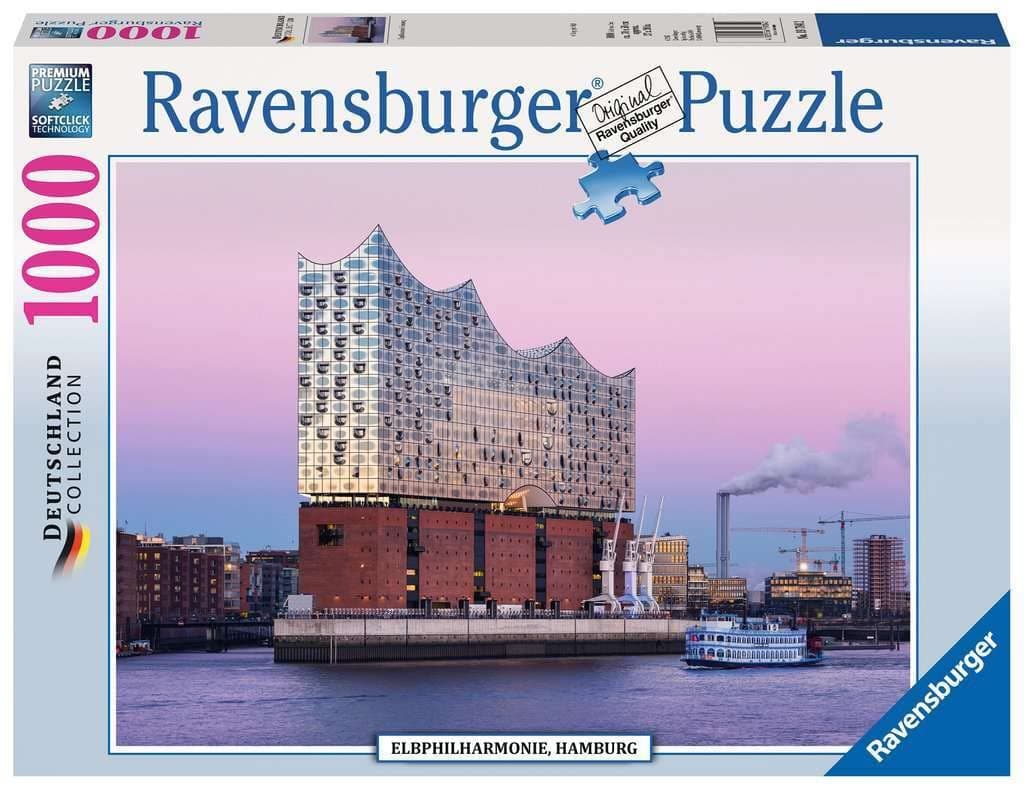Пъзел Ravensburger 1000 ел. - Елбфилхармони Хамбург