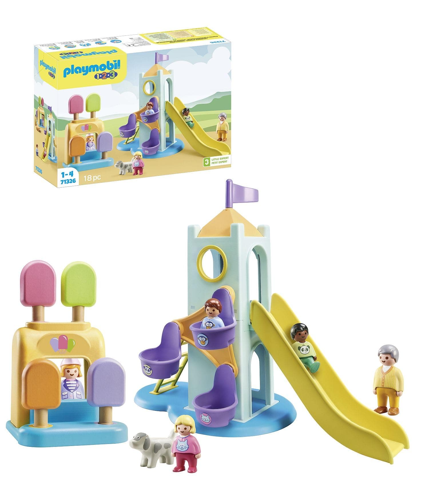Playmobil - Приключенска кула с будка за сладолед