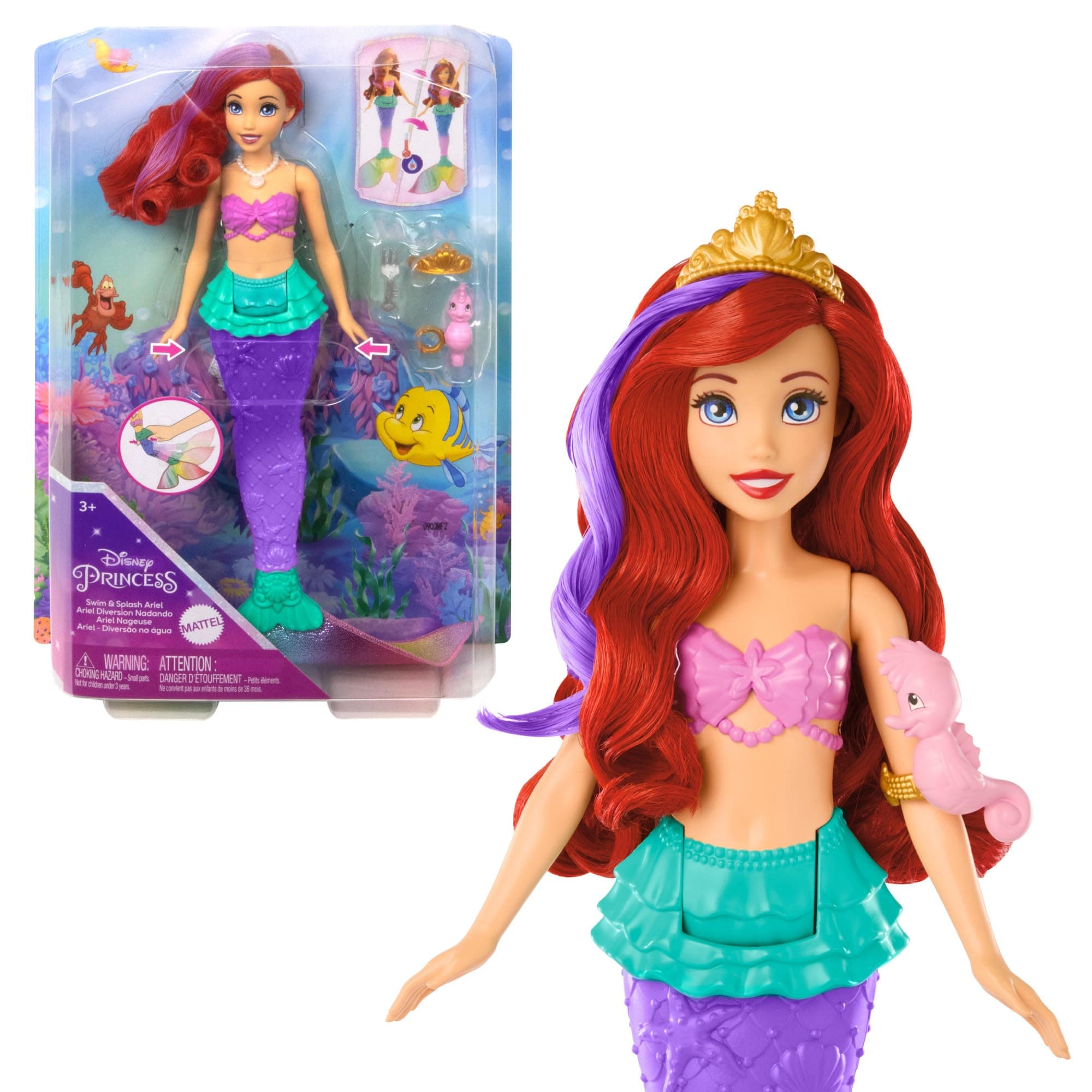 Кукла Disney Princess - Плуваща русалка Ариел