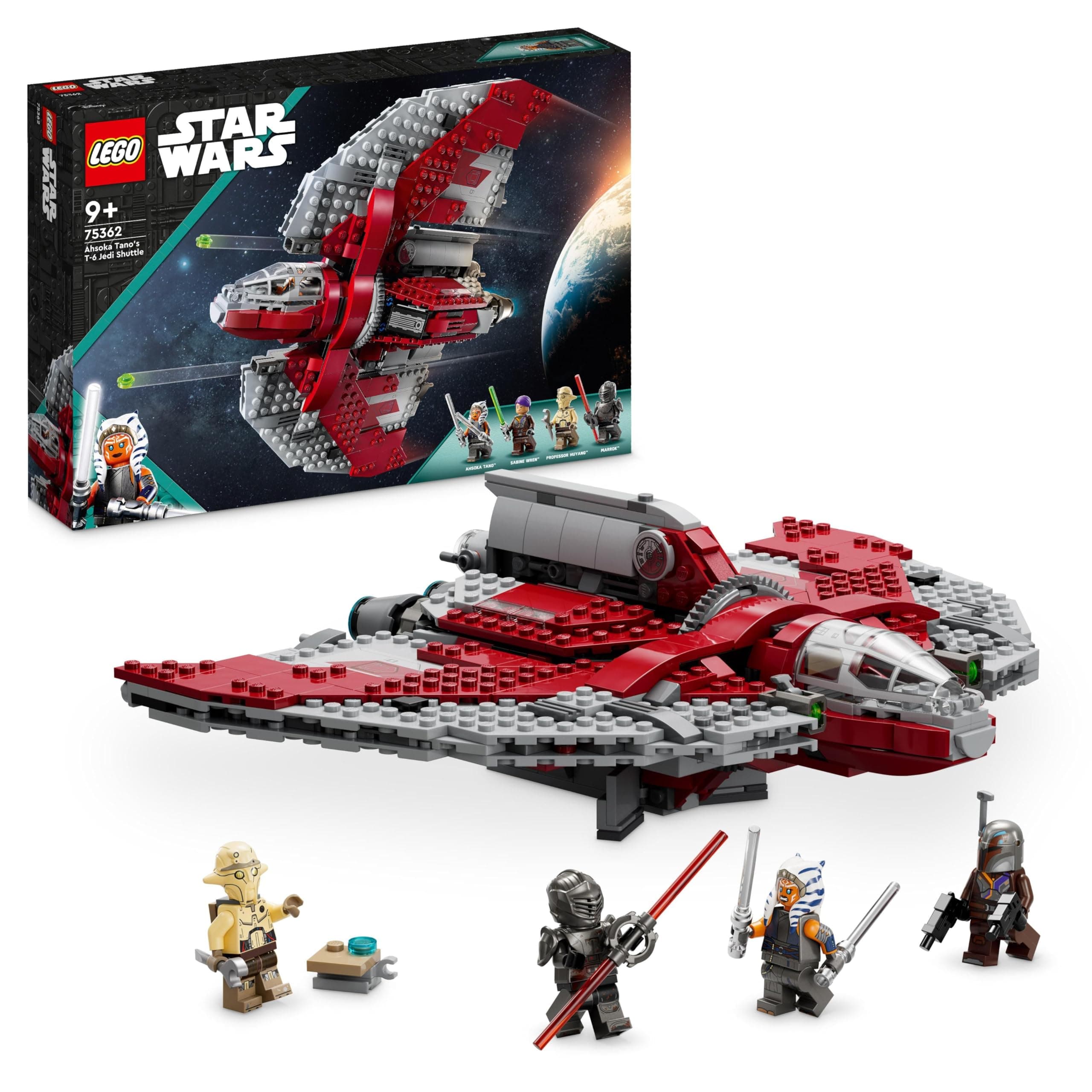 LEGO® Star Wars™ 75362 - Джедайската совалка T-6 на Асока Тано